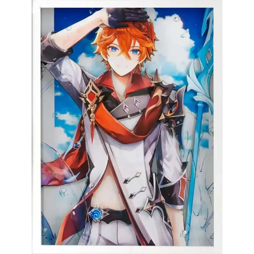 Genshin Impact Handmade 3D Painting, Furina, Yoimiya, Nahida, T
